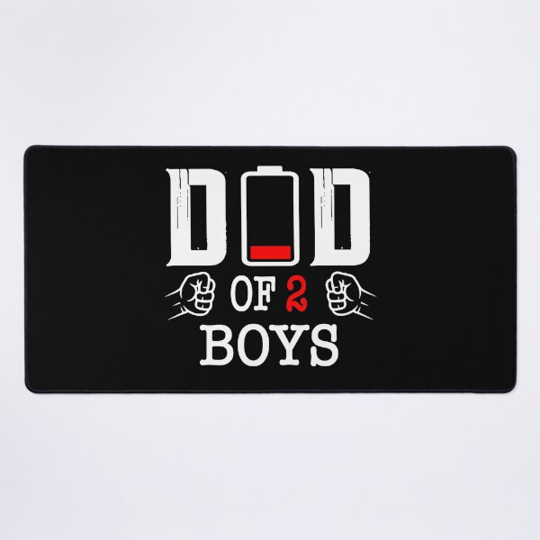 Item preview, Low Battery Dad of 2 Boys designed and sold by QuiteOrbit.