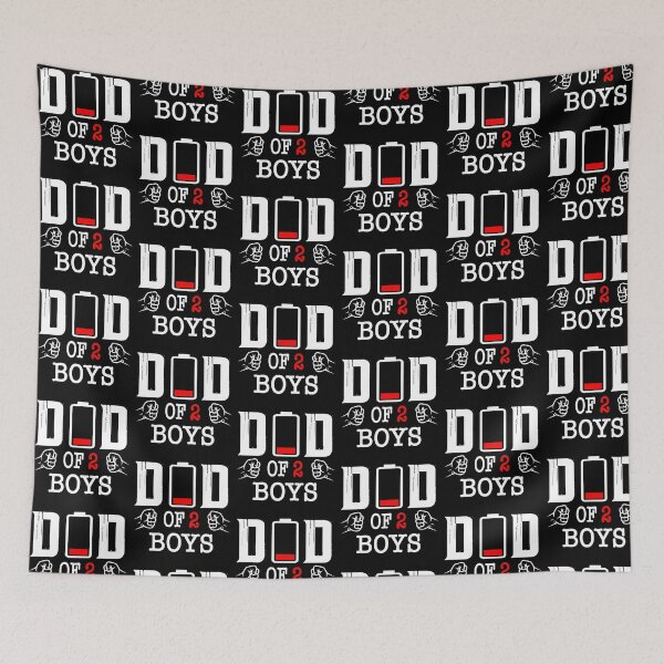 Item preview, Low Battery Dad of 2 Boys designed and sold by QuiteOrbit.