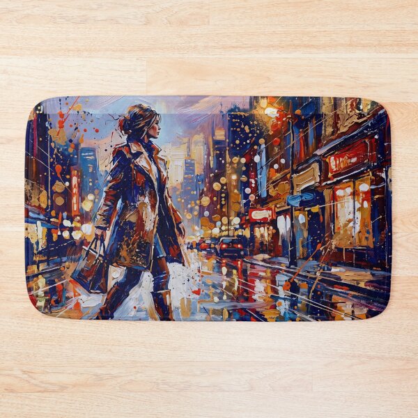 Item preview, Rainy  City  designed and sold by FlowerSeller1.