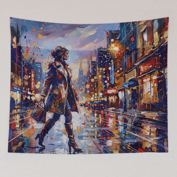 Item preview, Rainy  City  designed and sold by FlowerSeller1.