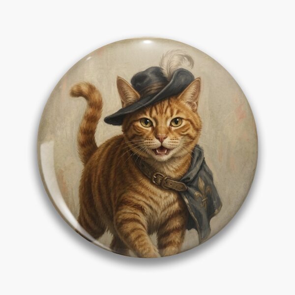 Item preview, Speak Loudly and Wear a Great Hat: Cat Musketeer Art designed and sold by fruitfuLIFEstudio.