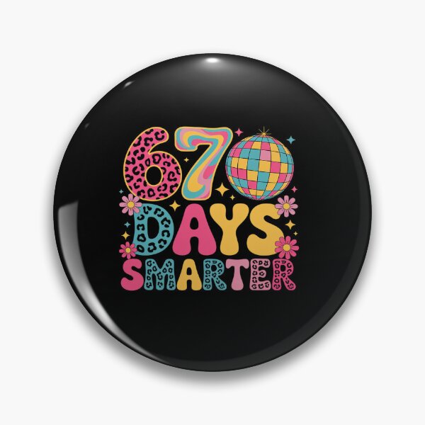 Item preview, 67th Days Smarter Smile Face 67 Days School Teacher Boy Girl designed and sold by grounabslaninal.