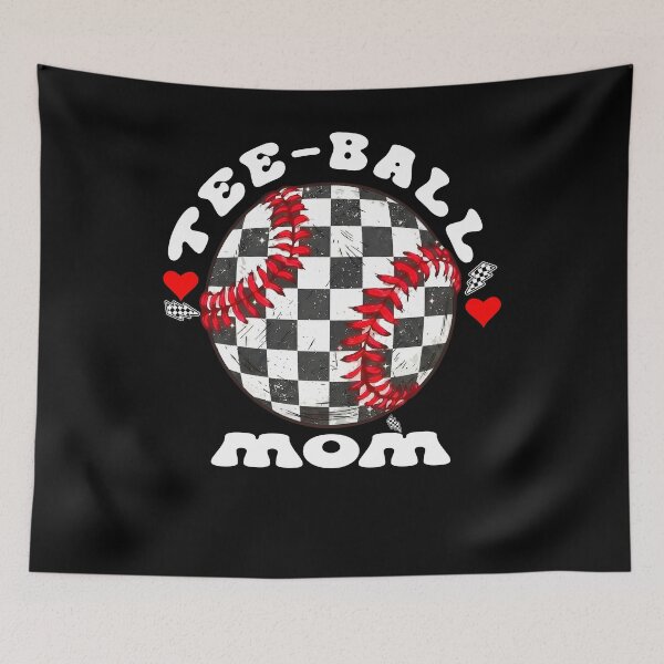 Item preview, Trendy Tee Ball Mom Checkerboard Shirt designed and sold by LashondaGreen89.