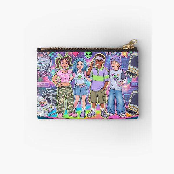Item preview, Y2K Aesthetic Retro Crew - 2000s Streetwear Nostalgia designed and sold by Pixel & Moon.