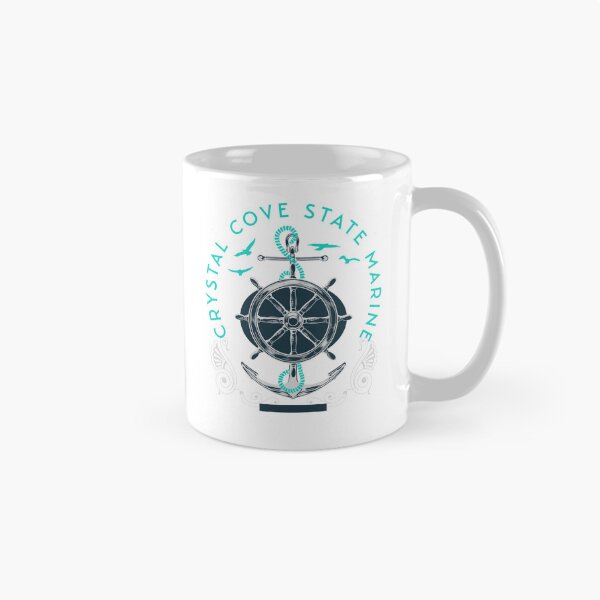 Item preview, Crystal Cove State Marine Park Vintage Nautical Marine Life California designed and sold by CattlettArt.