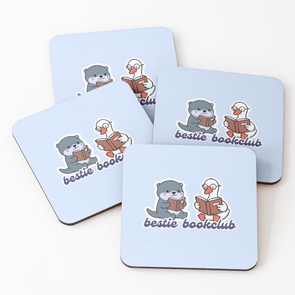 Item preview, Cute Animals Reading in their Bestie Bookclub designed and sold by moodiemerch.