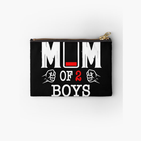 Item preview, Funny Mom of 2 Boys Tired mother designed and sold by QuiteOrbit.