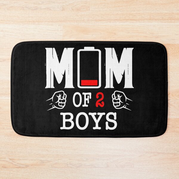 Item preview, Funny Mom of 2 Boys Tired mother designed and sold by QuiteOrbit.