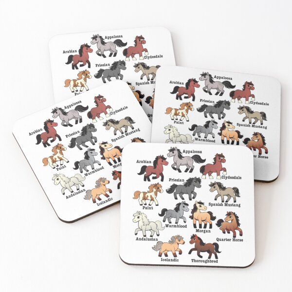 Item preview, Fun Horse Breeds Equestrian Horse Riding designed and sold by dal-koz-ar.