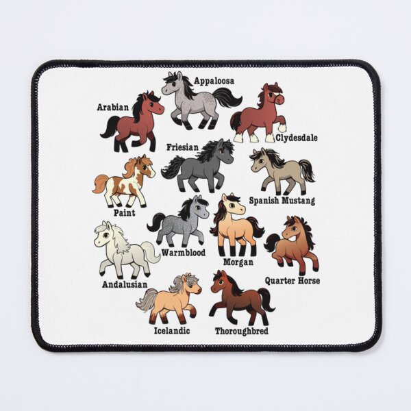 Item preview, Fun Horse Breeds Equestrian Horse Riding designed and sold by dal-koz-ar.