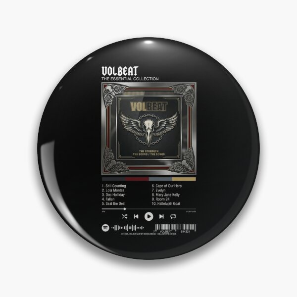 Item preview,  Volbeat Tracklist Music Player Vintage designed and sold by JayceTucker89.