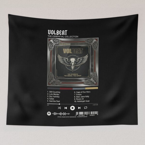Item preview,  Volbeat Tracklist Music Player Vintage designed and sold by JayceTucker89.