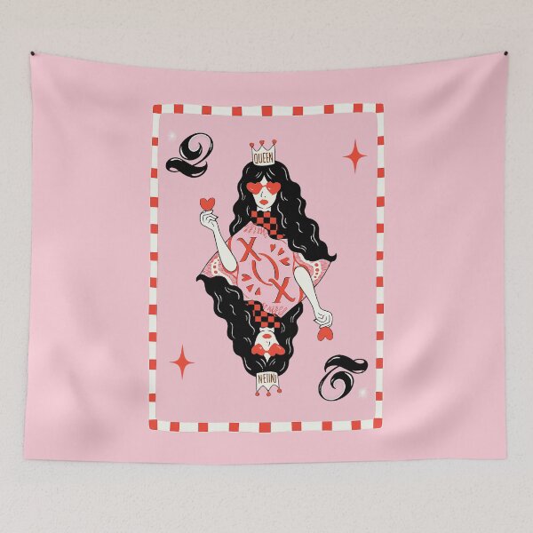 Item preview, Queen of Hearts card designed and sold by YChangShop.
