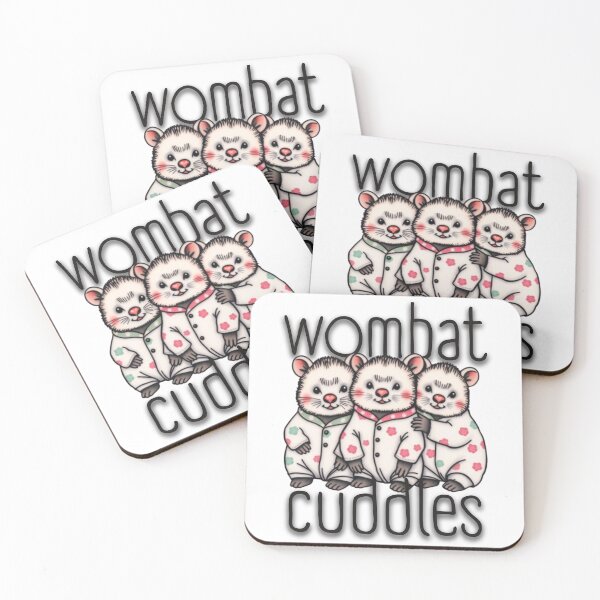 Item preview, Wombat Cuddles  designed and sold by pUNKnown.