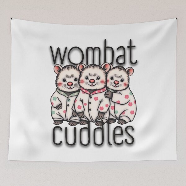 Item preview, Wombat Cuddles  designed and sold by pUNKnown.