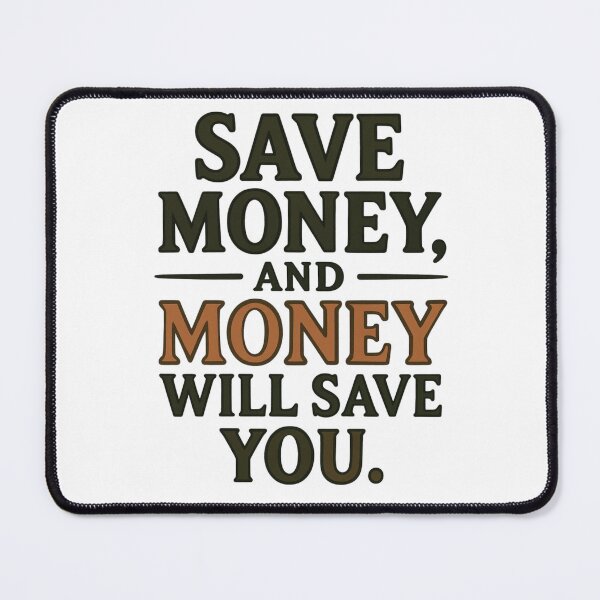 Item preview, Save money and money will save you designed and sold by LegendsOfLife37.