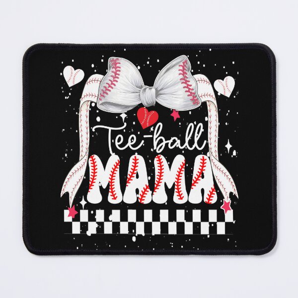 Item preview, Cute Tee Ball Mama Bow Shirt designed and sold by LashondaGreen89.