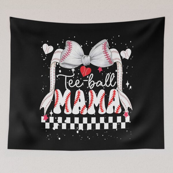 Item preview, Cute Tee Ball Mama Bow Shirt designed and sold by LashondaGreen89.