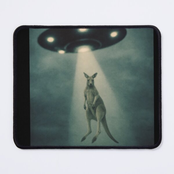 Item preview, Kangaroo sucked up by UFO designed and sold by CoolCrazyQuirky.