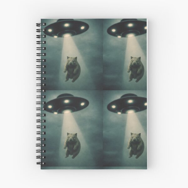 Item preview, Wombat sucked up by UFO designed and sold by CoolCrazyQuirky.