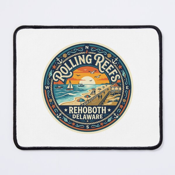 Item preview, ROLLING REEFS. Rehoboth Delaware. designed and sold by Birdie and Flynn.