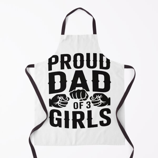Item preview, Proud Dad of 3 Girls designed and sold by QuiteOrbit.