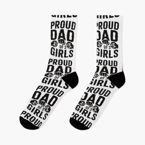 Item preview, Proud Dad of 3 Girls designed and sold by QuiteOrbit.
