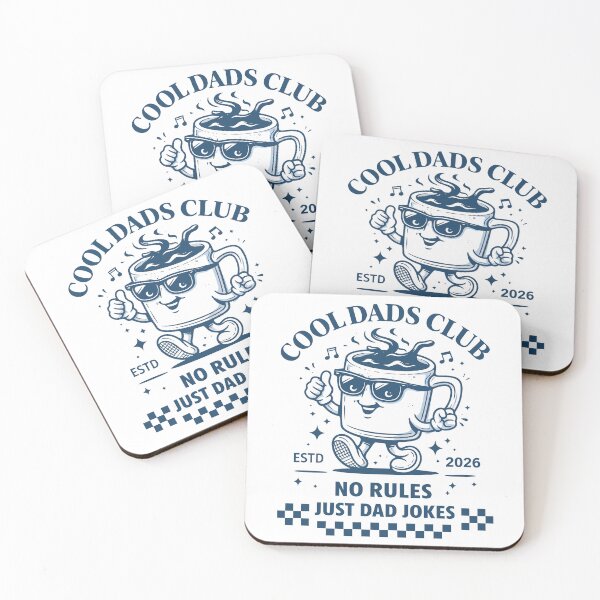 Item preview, Funny Cool Dads Club No Rules Just Dad Jokes designed and sold by ViVarRi.