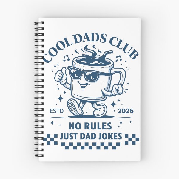 Item preview, Funny Cool Dads Club No Rules Just Dad Jokes designed and sold by ViVarRi.