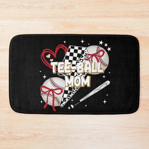Item preview, Tee Ball Mom Checkerboard Leopard Heart Game Day Shirt designed and sold by LashondaGreen89.