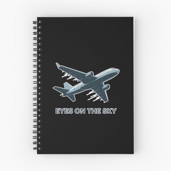 Item preview, Eyes On The Sky Minimal Airplane Aviation Aesthetic Design designed and sold by ImaginedSpace7.