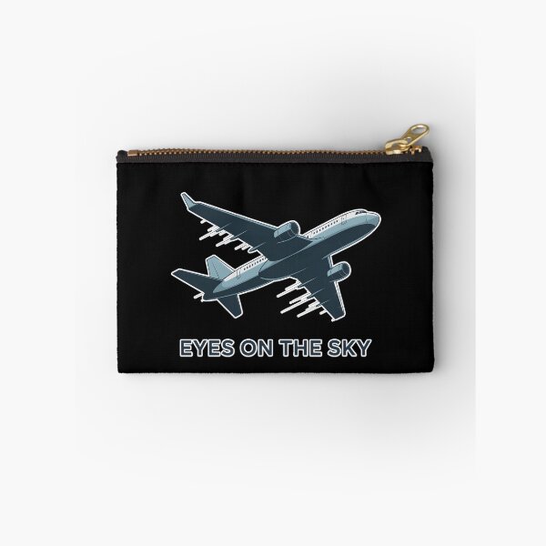 Item preview, Eyes On The Sky Minimal Airplane Aviation Aesthetic Design designed and sold by ImaginedSpace7.