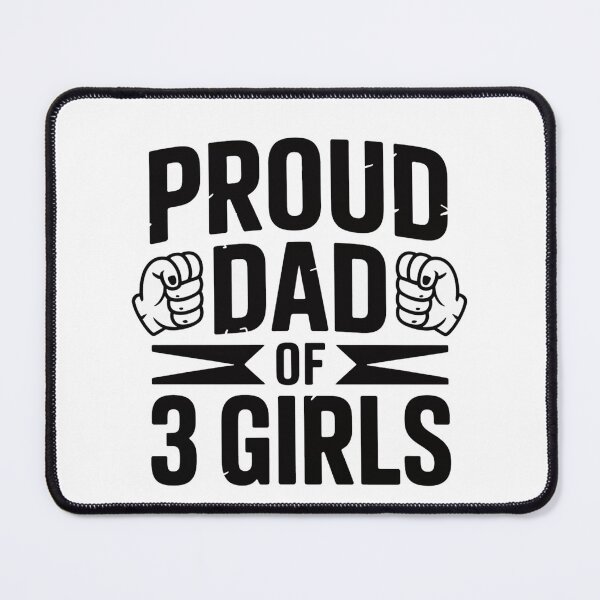 Item preview, Father of Three Daughters designed and sold by QuiteOrbit.