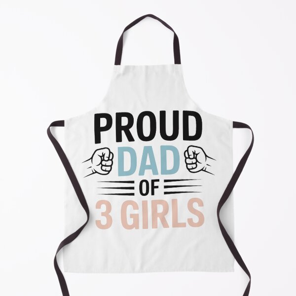 Item preview, Dad of 3 Girls Family Pride designed and sold by QuiteOrbit.