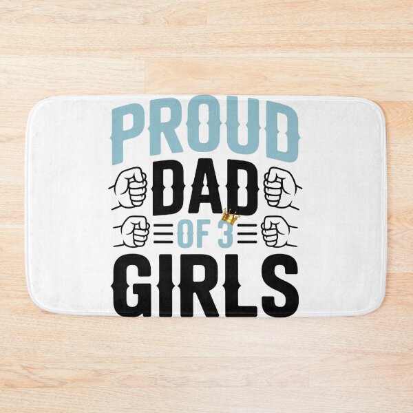 Item preview, Funny Proud Father of Three princess designed and sold by QuiteOrbit.