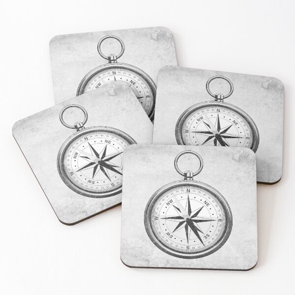 Item preview, Antique Brass Compass Rose Navigation Instrument designed and sold by Ghoul Enterprises.