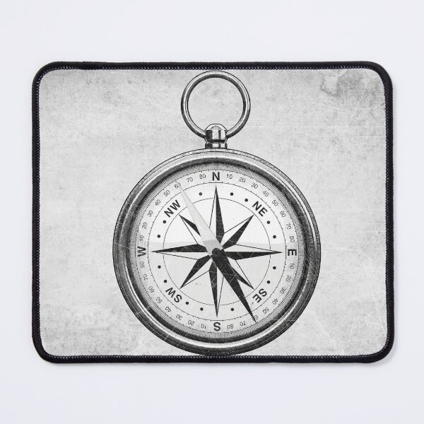 Item preview, Antique Brass Compass Rose Navigation Instrument designed and sold by Ghoul Enterprises.