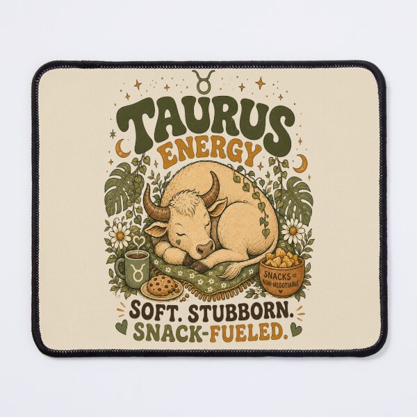 Item preview, Soft Stubborn Snack Fueled Taurus designed and sold by 97Ts.