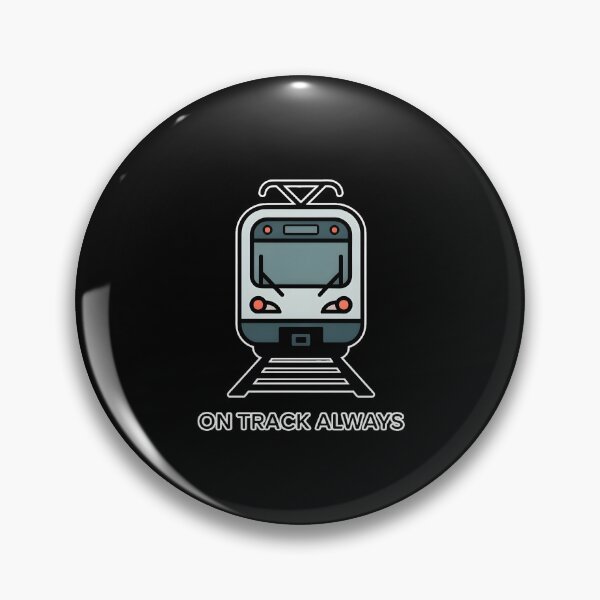 Item preview, On Track Always Minimal Train Transport Aesthetic Design designed and sold by ImaginedSpace7.