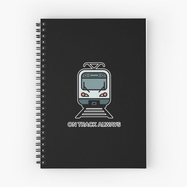 Item preview, On Track Always Minimal Train Transport Aesthetic Design designed and sold by ImaginedSpace7.