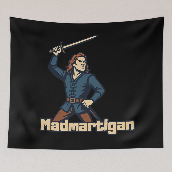 Item preview, Madmartigan Cartoon Val Kilmer designed and sold by UNK-Fatigues.