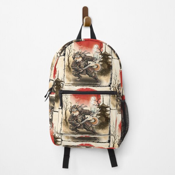 Item preview, Shiba Inu Samurai Warrior Art designed and sold by VibranPalette.