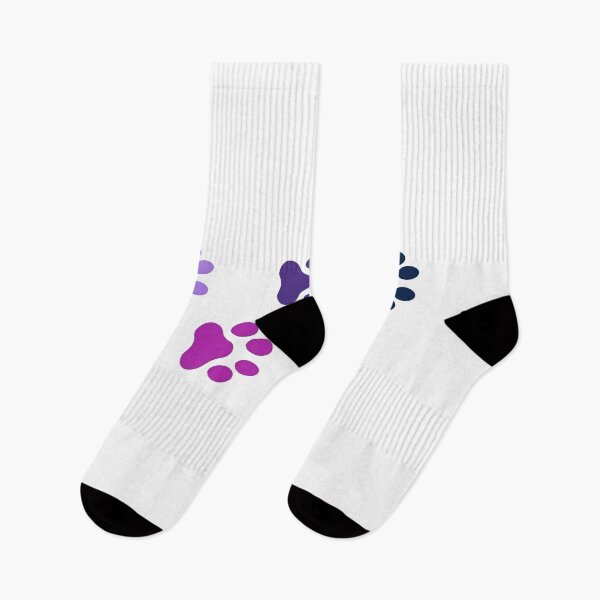 Item preview, Purple Dog Paw Prints designed and sold by OlyvieArt.