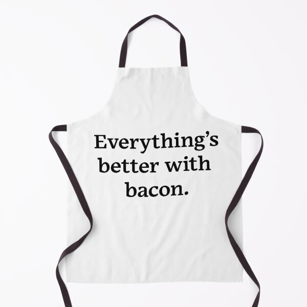 Item preview, Everything's better with bacon (Black Text) designed and sold by Zazziest™.