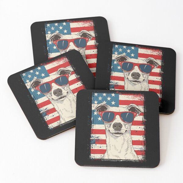 Item preview, Funny Whippet 4th July USA Flag America Mom Dad Kids designed and sold by rafaeltto.