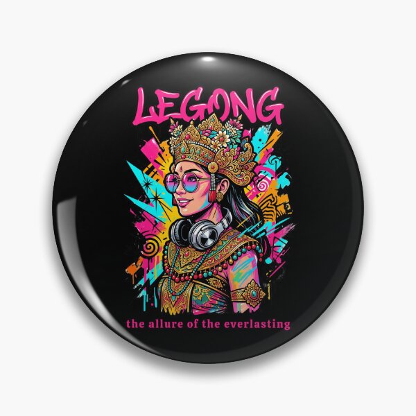 Item preview, Urban Legong Goddess DJ Streetwear designed and sold by Khanz4Design.