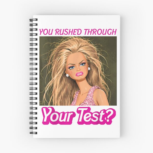 Item preview, Funny Testing Teacher Meme You Rushed Through Your Test designed and sold by ViVarRi.
