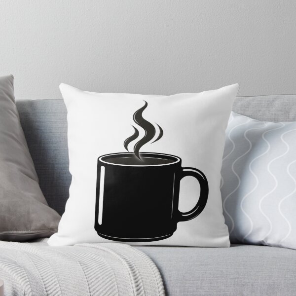Item preview, Black Mug with Steam Glow Graphic designed and sold by SurajDesigns.