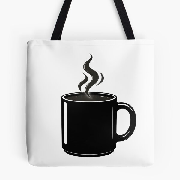 Item preview, Black Mug with Steam Glow Graphic designed and sold by SurajDesigns.