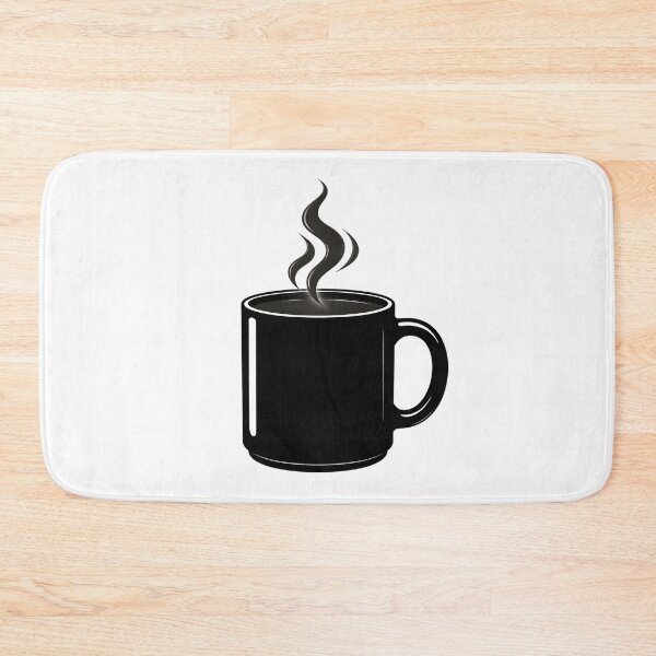 Item preview, Black Mug with Steam Glow Graphic designed and sold by SurajDesigns.